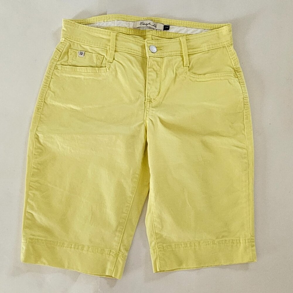 Christopher Blue yellow shorts size 4, these were mine and are an excellent cond